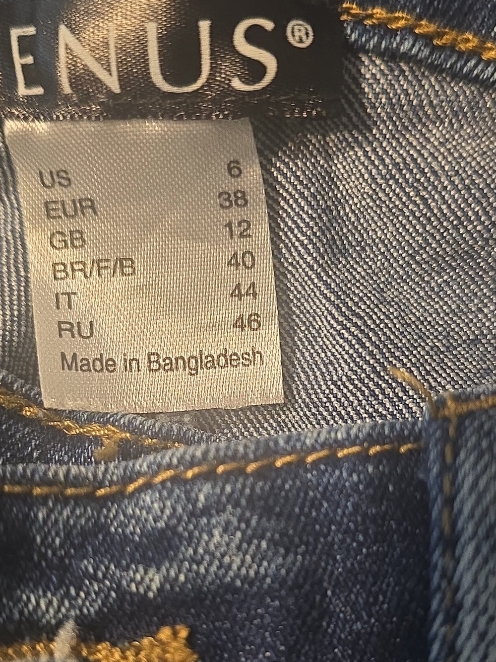 VENUS Distressed Light Blue Ripped Jeans - Picture 2 of 3